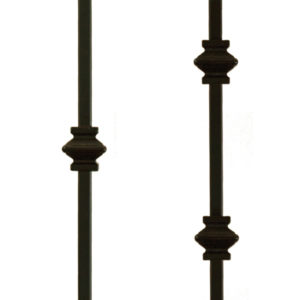 Knuckle Metal Balusters (Wood Stairs Canada)