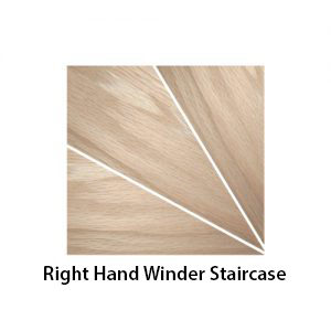 right hand winder staircase shown - a270 (Wood Stairs Canada)