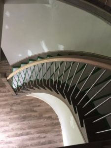 Curved Staircase (Wood Stairs Canada)