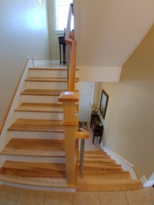 Solid Hardwood Stair Treads (Wood Stairs Canada)